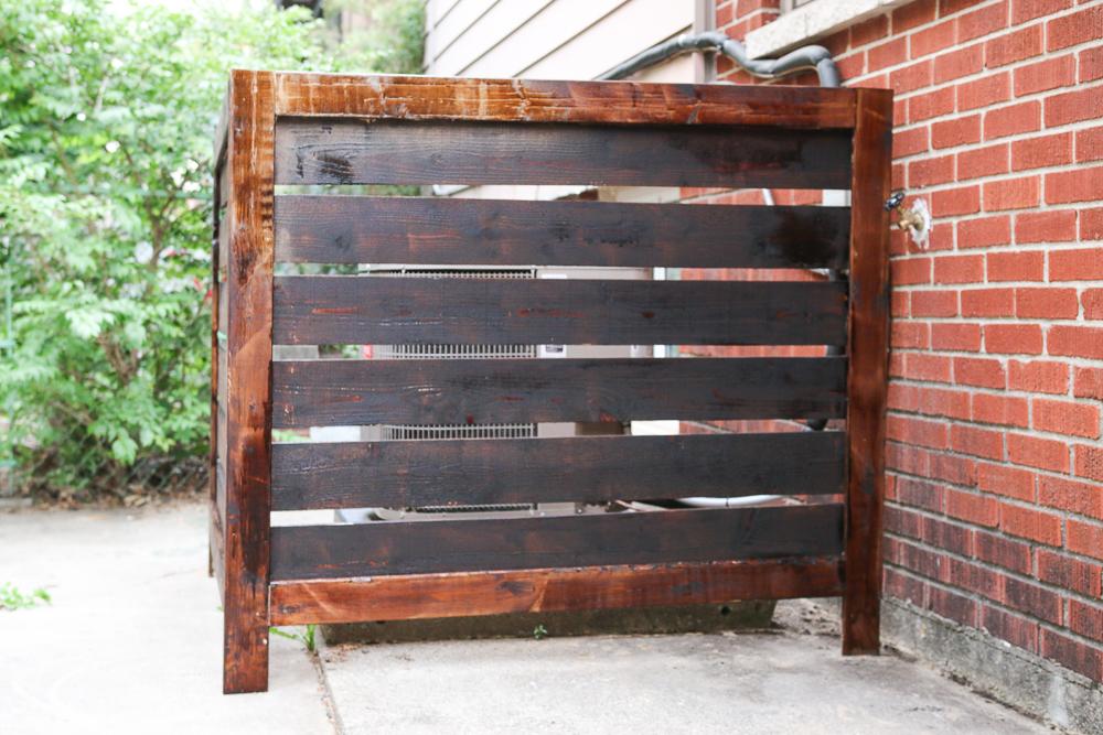 Ac Unit Outdoor Screen To Hide Air Conditioner Air Conditioner Fence Screen Outside, Cedar Privacy Fence