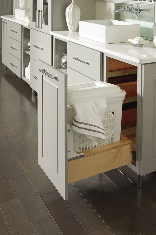 Base Vanity Hamper - Decora Cabinetry - Cabinet Interiors