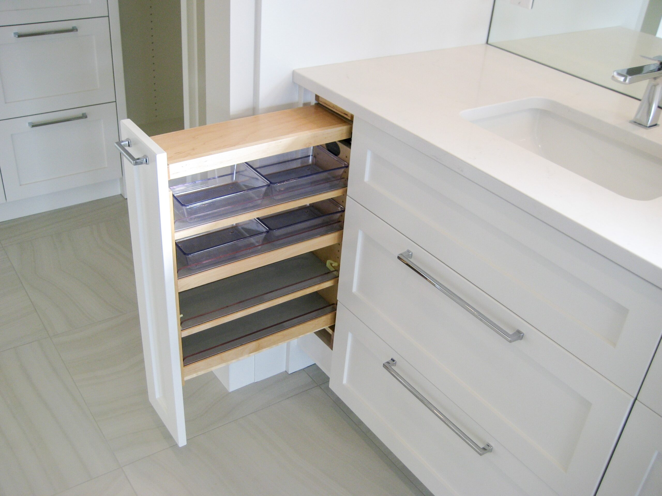 Bathroom Inserts and Pullouts – Hallmark Custom Cabinetry