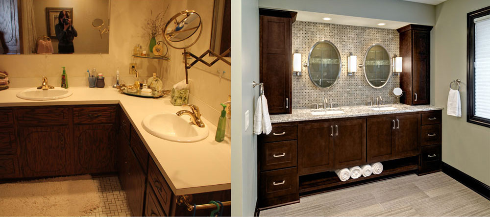 Before & After Stories: Bathroom Renovations • Che Bella Interiors