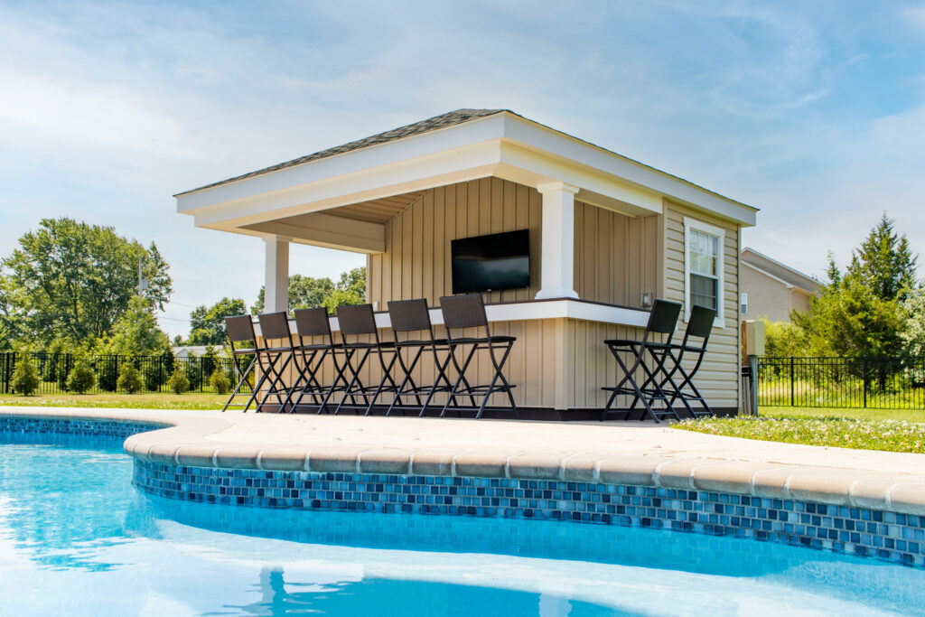 Bel Air Custom Pool House | Lapp Structures