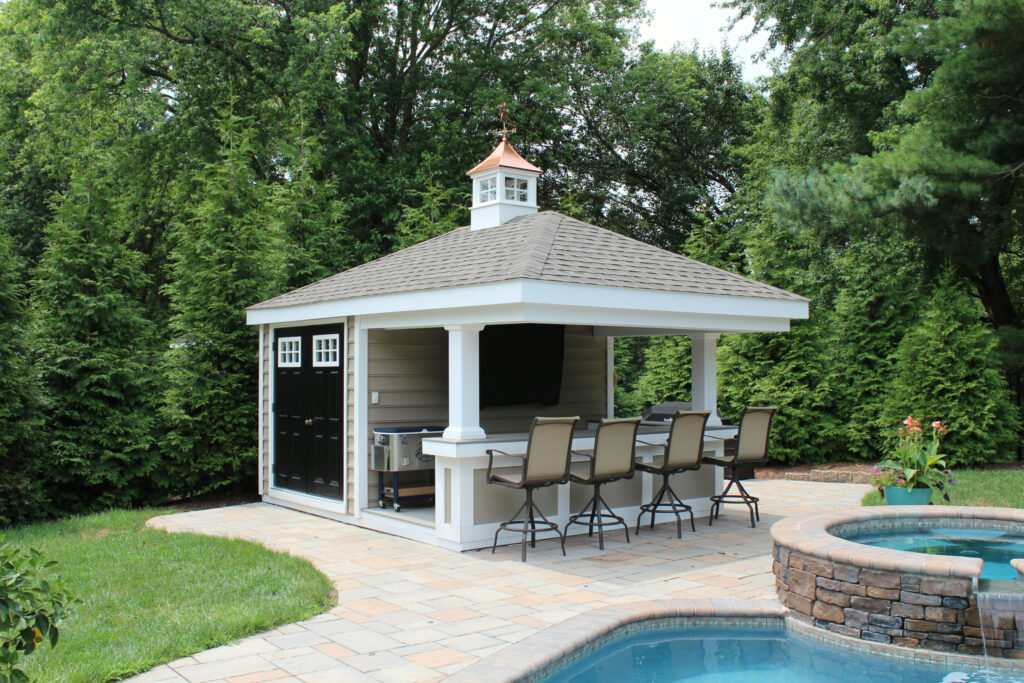 Bel Air Custom Pool House | Lapp Structures