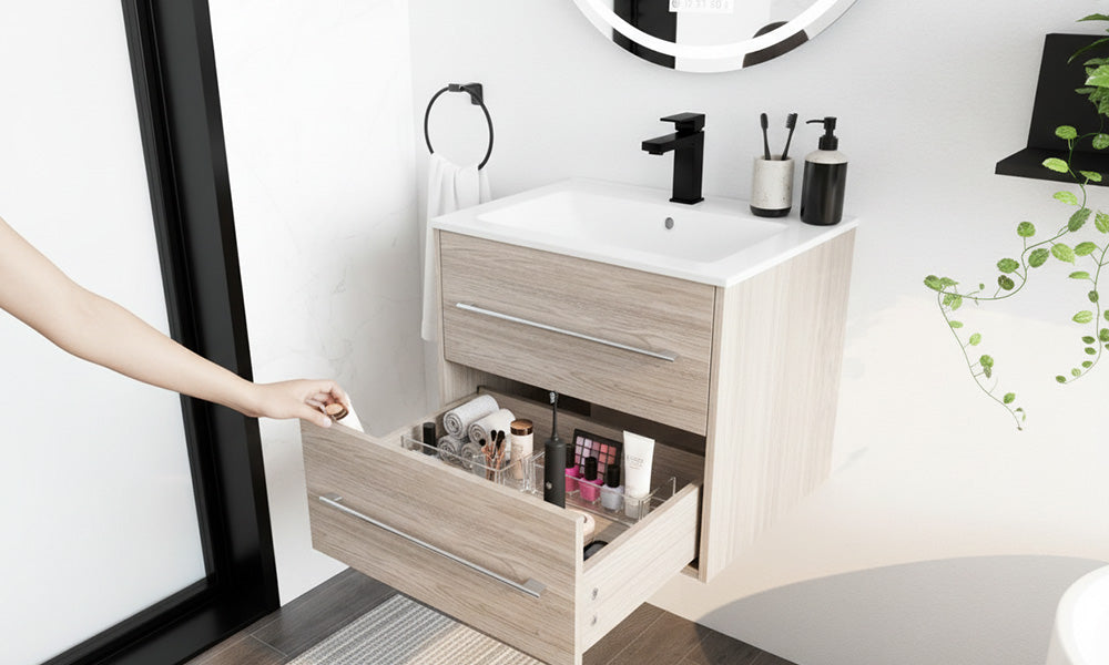 Best Modern Bathroom Cabinet Pullout Organizers for Small Bathrooms – Modland