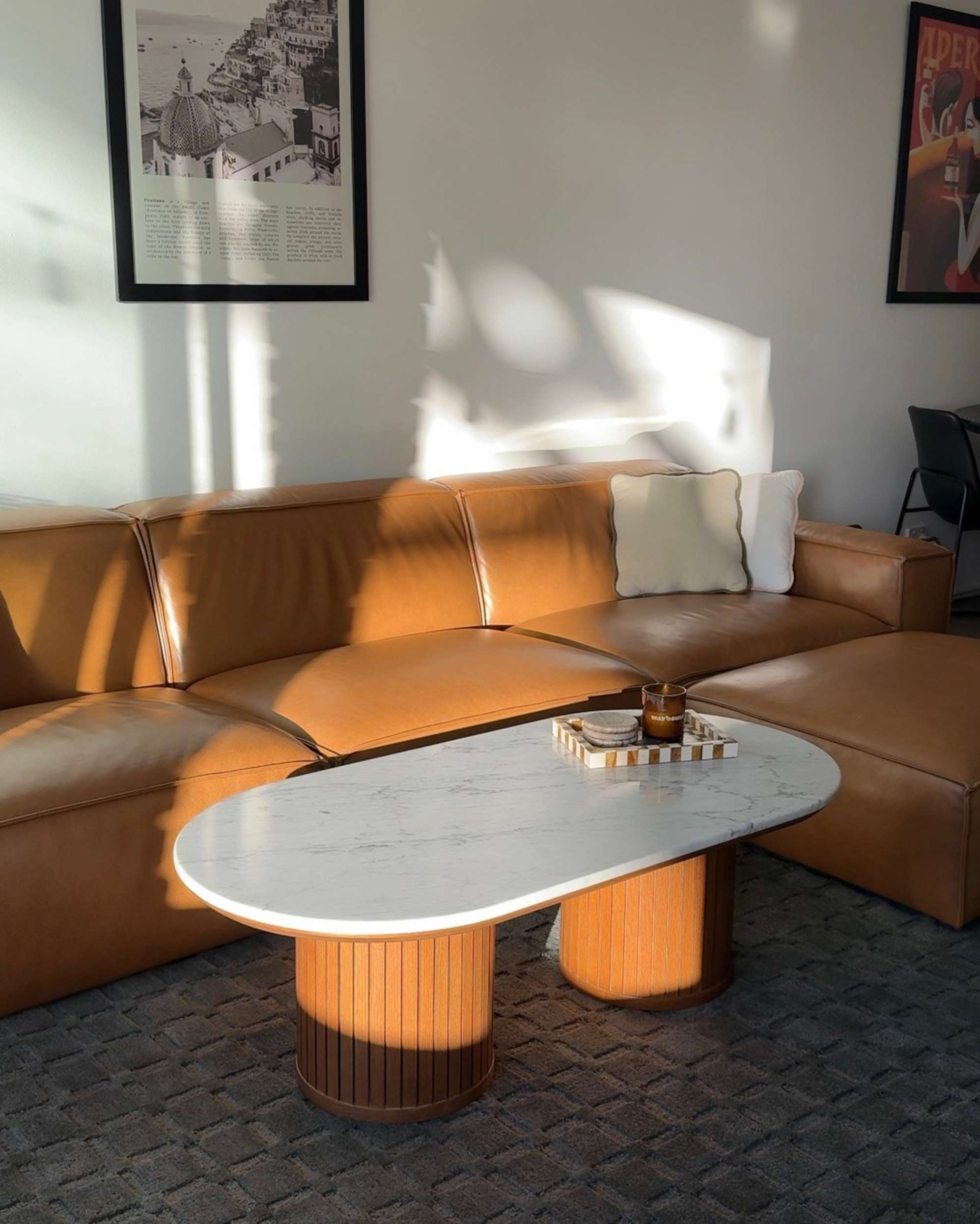 Brown Leather Sofa Styling: 8 Decor Ideas | Castlery Australia