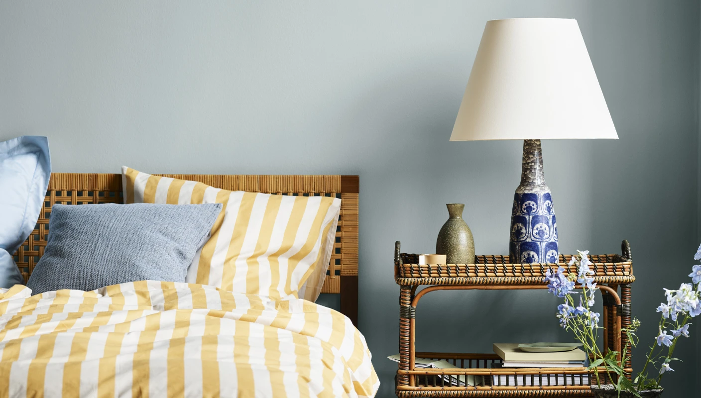 Calm blue, fresh and airy bedroom colours | Jotun Paints
