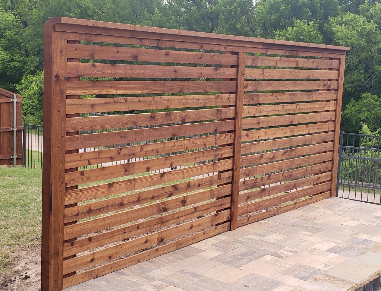 Cedar Privacy Screens | Texas Backyard Living