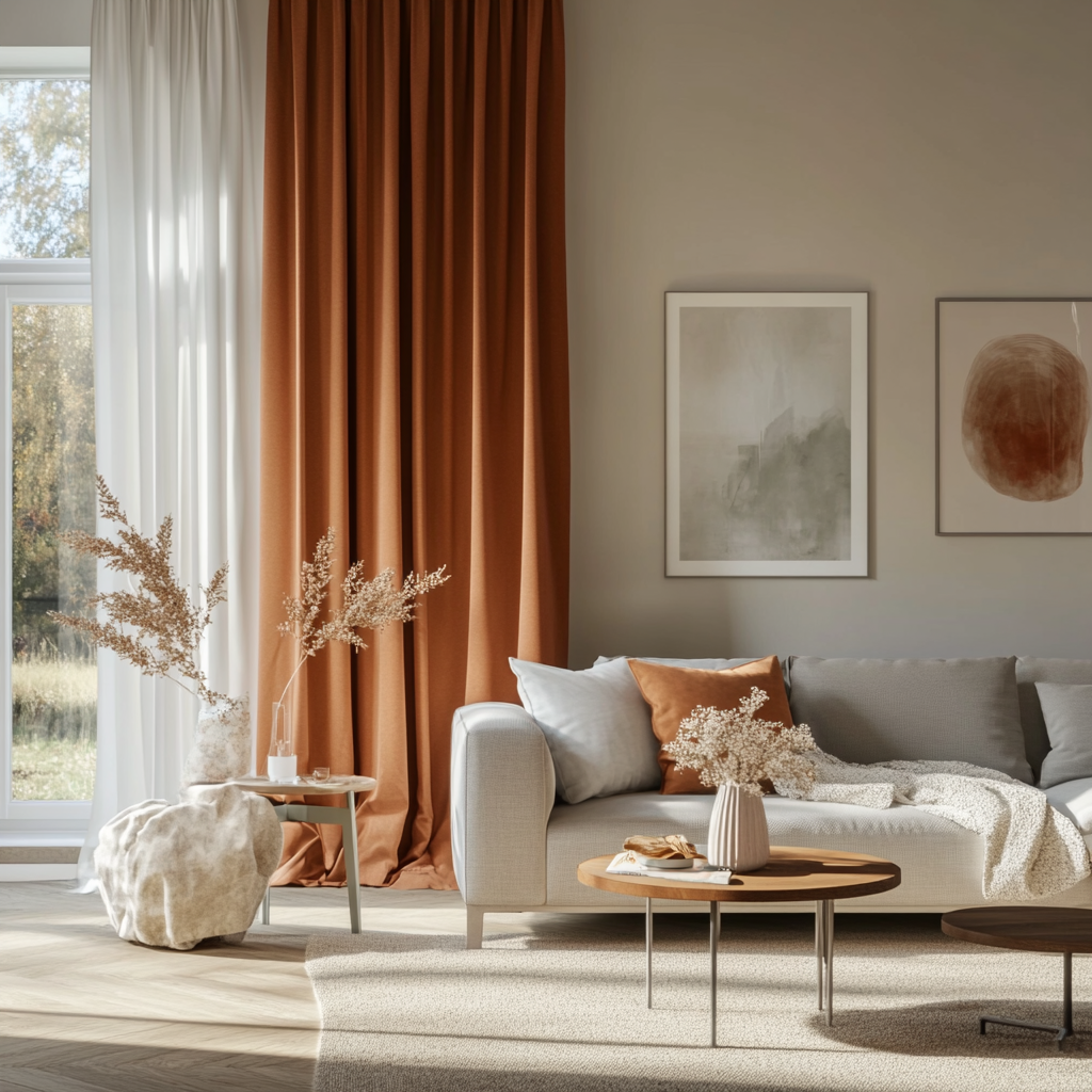 Choosing Curtain Colors for Gray Walls | LuxDrape