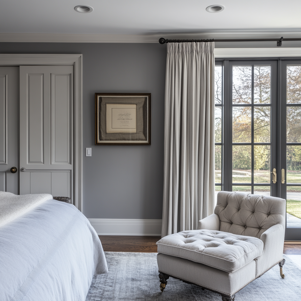 Choosing Curtain Colors for Gray Walls | LuxDrape