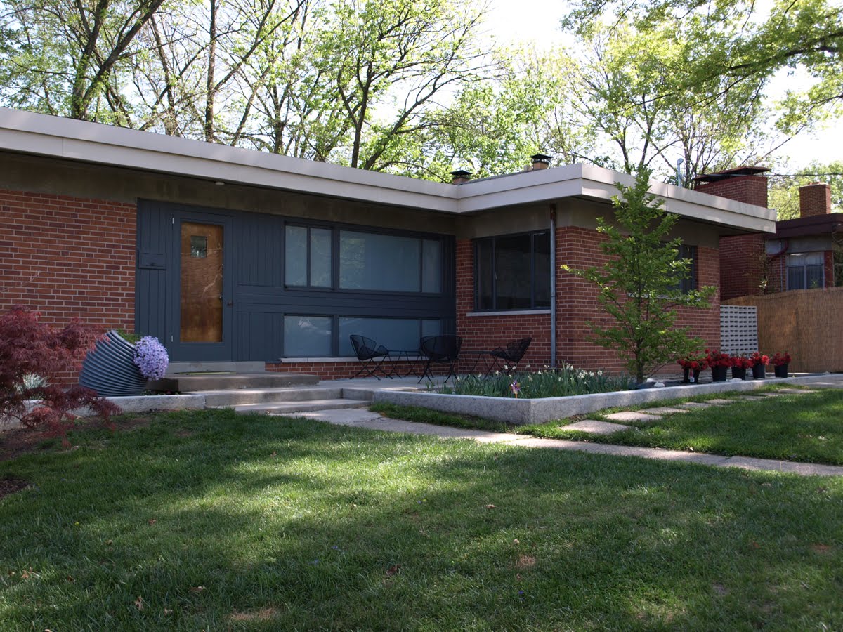 Cincinnati Modernation: Spring Fever 2010 Mid Century Modern Landscape Style