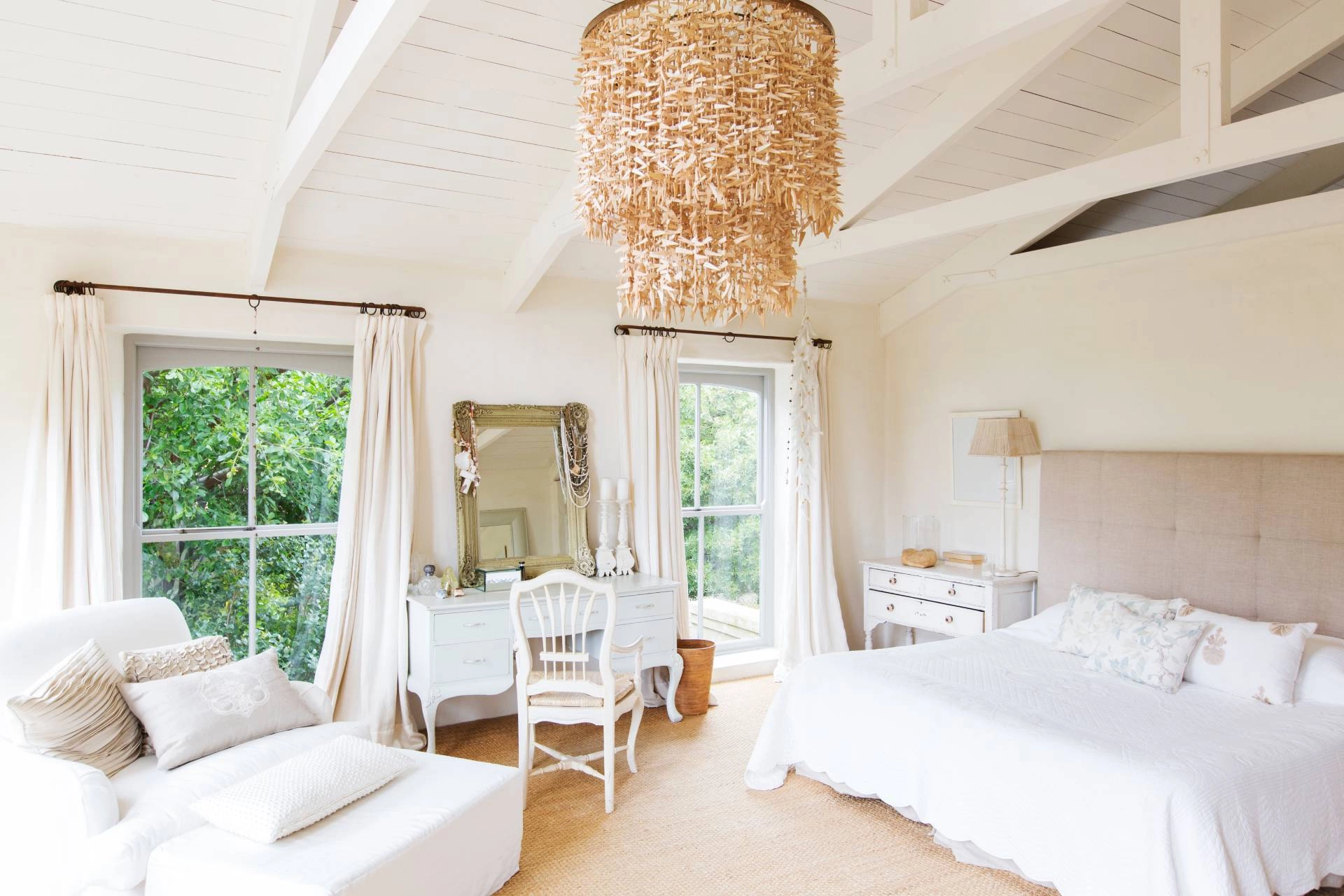 Creating a Modern Farmhouse Bedroom | All About Blinds