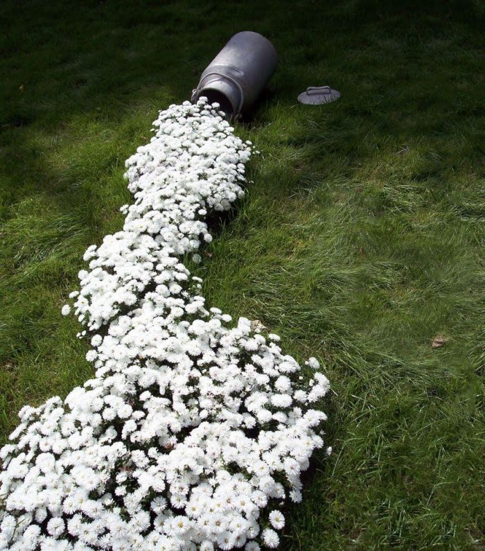 Creative Flower Pots Look Like Spilled Paint | A I R I E F Website
