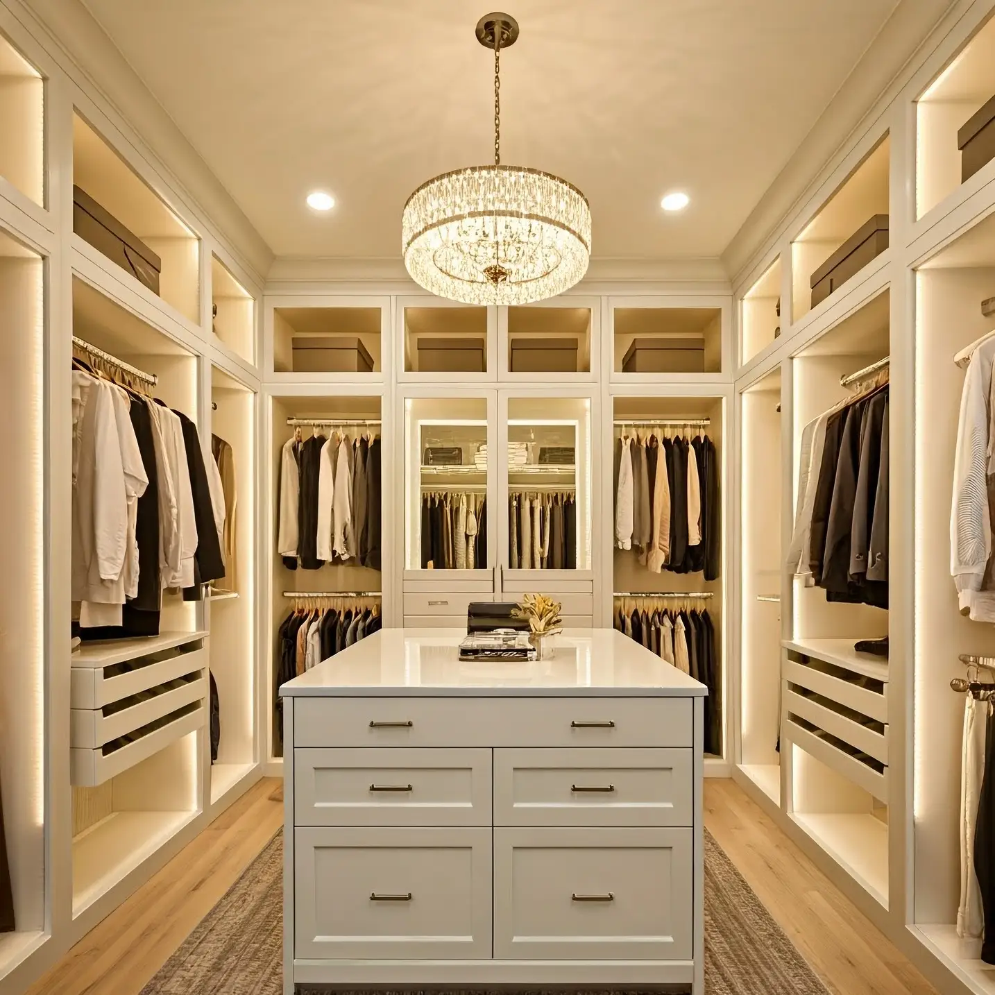 Custom Closet Lighting Ideas: Illuminate Your Space