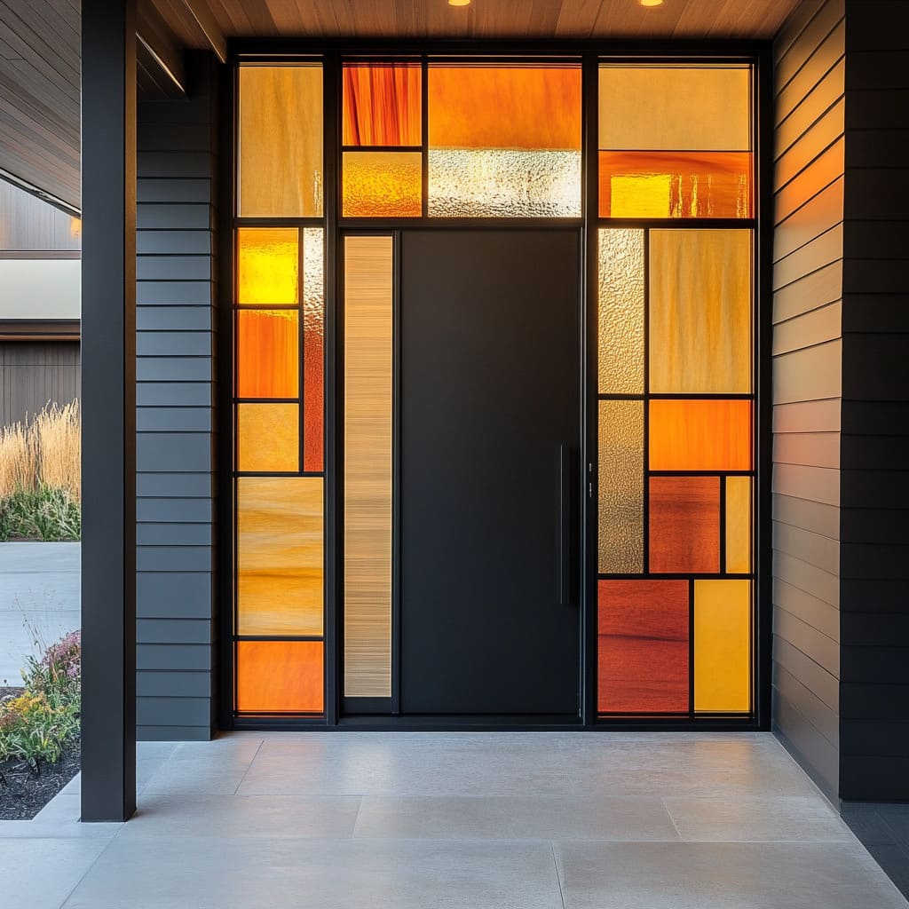 Custom Stained Glass Front Doors: Crafting a Unique Entry