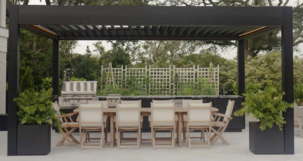 Dallas TX Patio Covers, Louvered Roof Systems