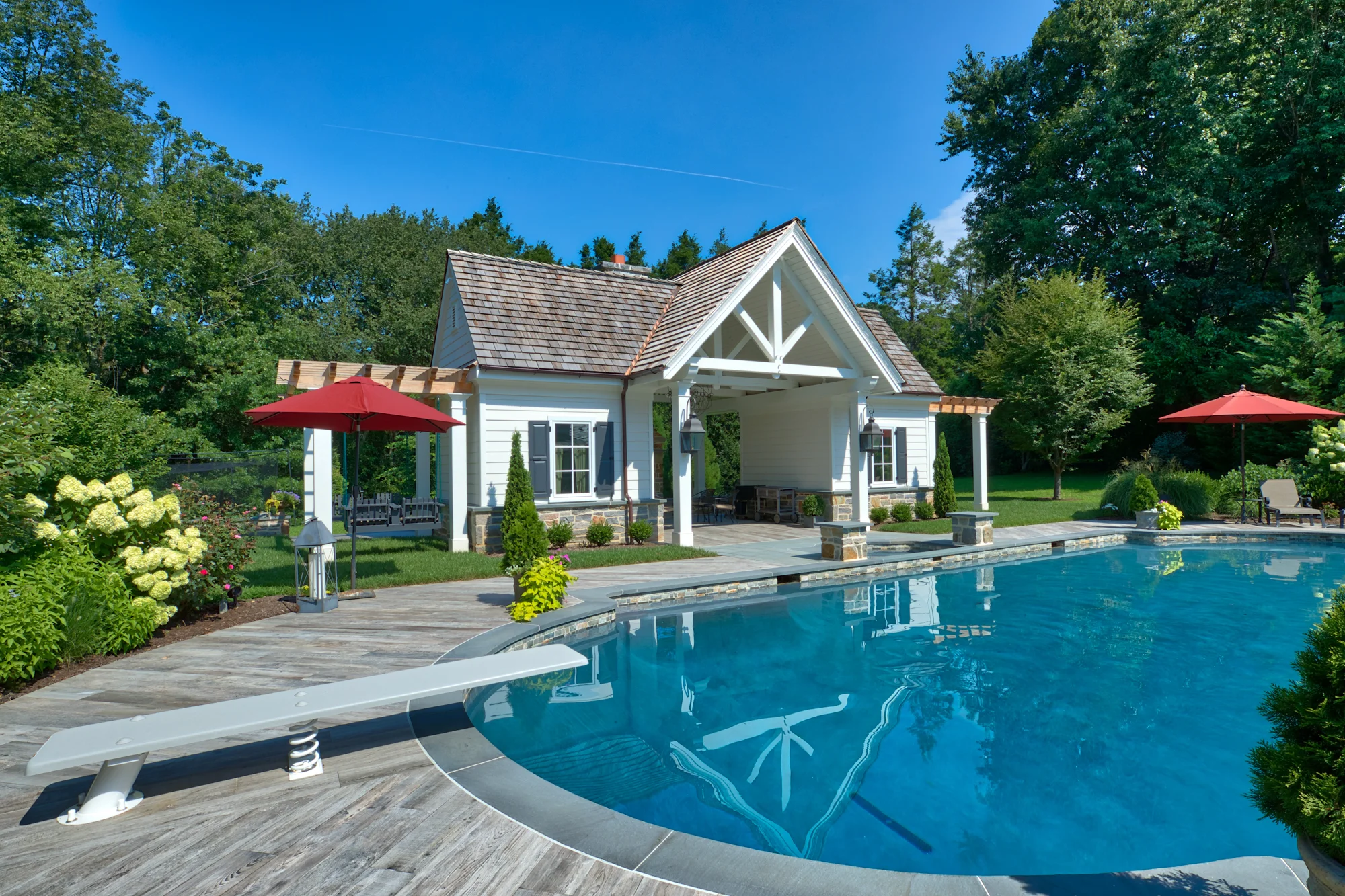 Detached Pool House — Martin J. Cappelletti Custom Builders, INc