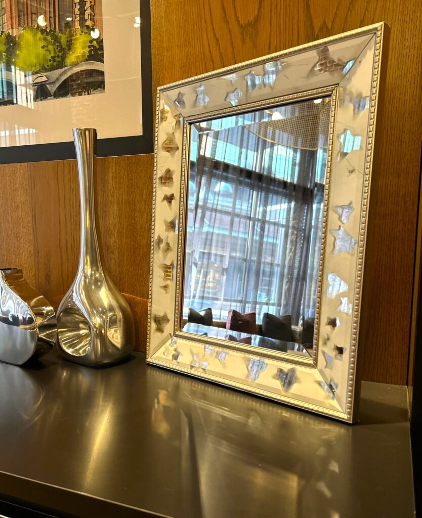 DIY: How to Use Plants & Paint to Upcycle a Mirror - Finding Your Good