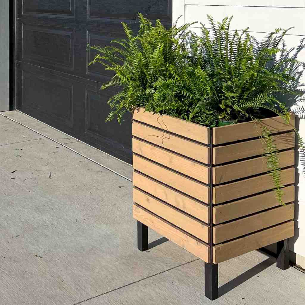 DIY Modern Wood Planters - Joinery & Design Co