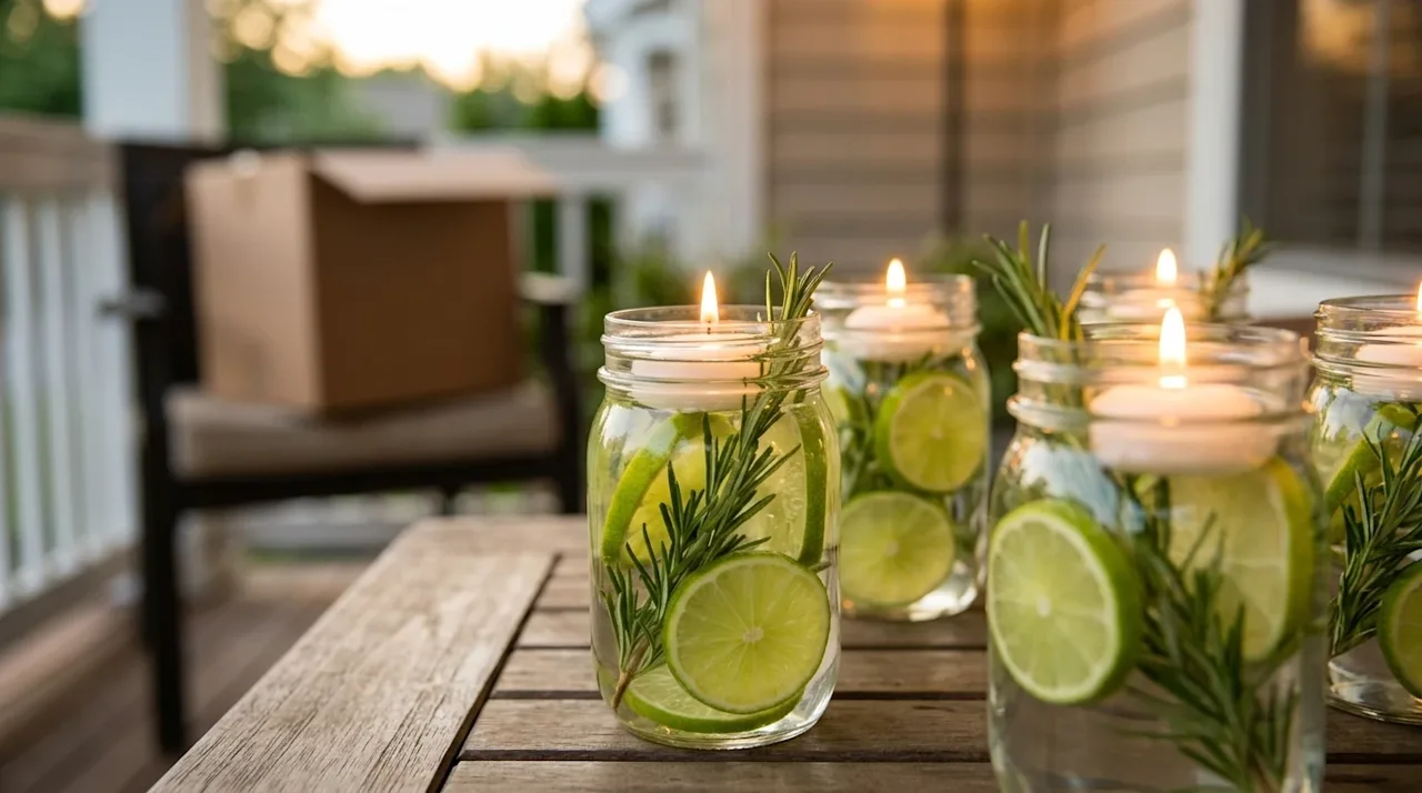 DIY Mosquito Repellent Jars | All My Sons Moving & Storage