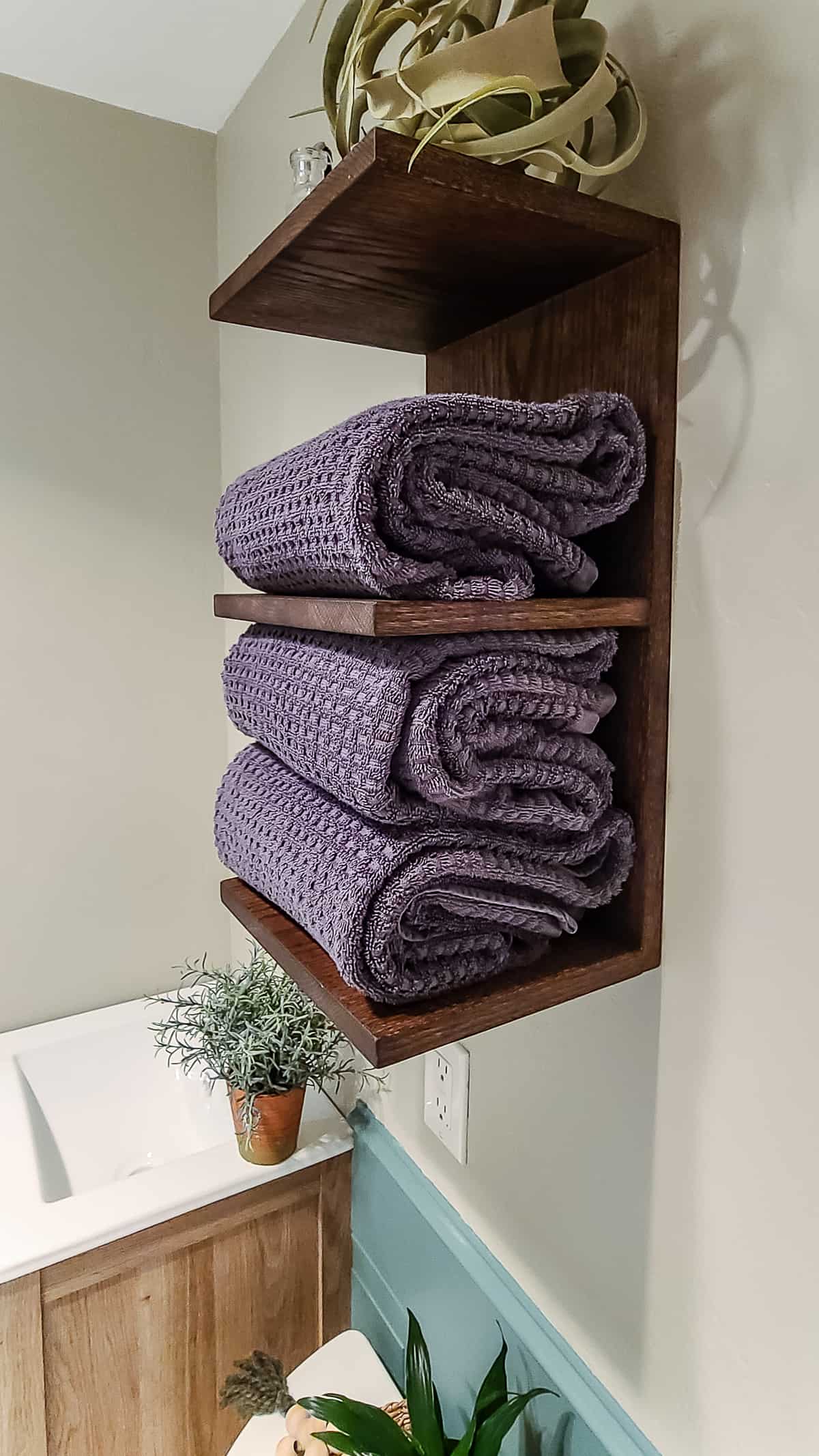 Diy Towel Storage Towel Rack Toilet 18 Brilliant Bathroom Towel Storage Ideas • OhMeOhMy Blog