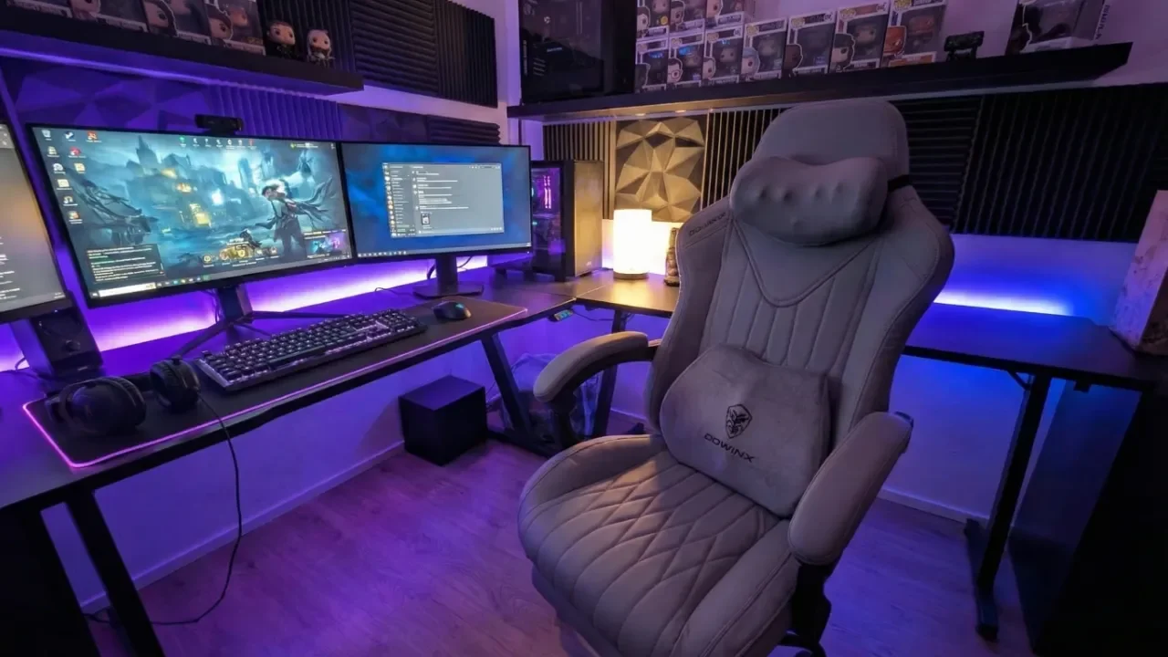 Dowinx 66D59A Review: A Heated Gaming Chair That Doesn't Suck? — NeonLightsMedia