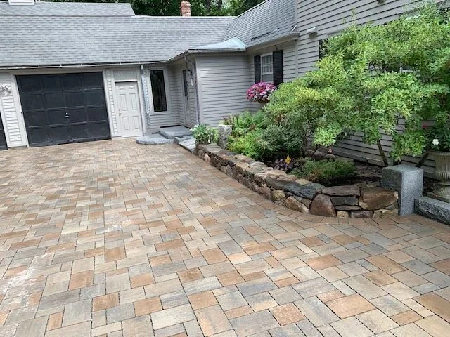 Driveways Design in MA — Natural Path Landscaping