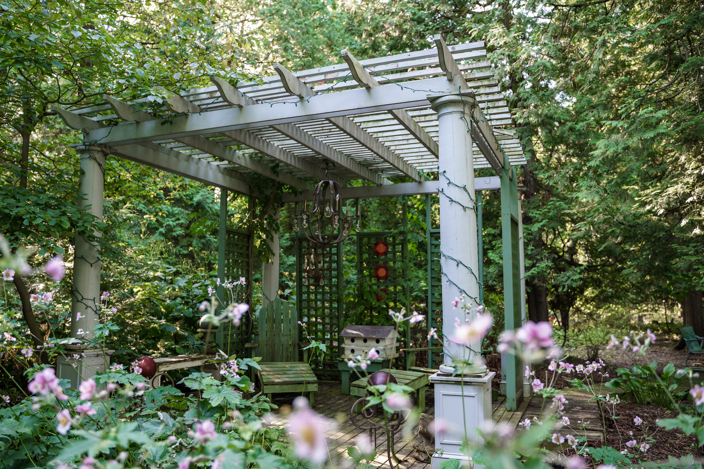 Every Room Needs a Door: The Hendersons create inviting, whimsical garden rooms - Door County Pulse