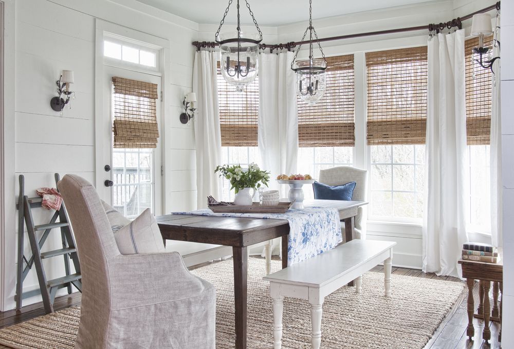 Farmhouse Window Treatments I Ideas for Modern & Rustic
