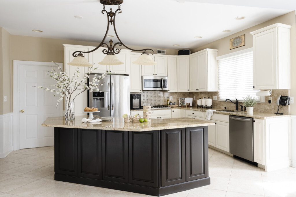 Favorite Two-Tone Kitchen Cabinet Color Combinations | N-Hance