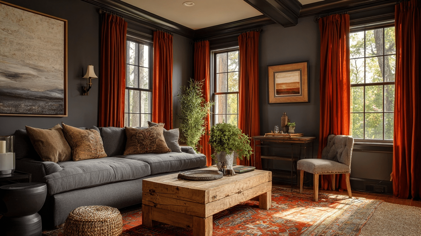 Finding the Perfect Curtain Color for Gray Walls - The Painted Hinge