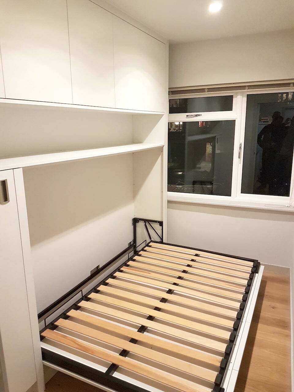 Folding bespoke wall beds - custom made bed built into wall, pull down murphy bed | Urban Wardrobes