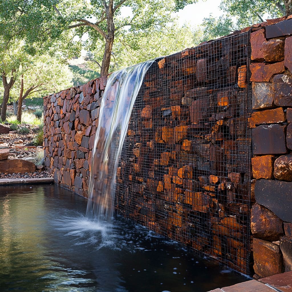 Gabions in Backyard Design: Modern Ideas for Stylish Outdoor Living | Fancy House Design