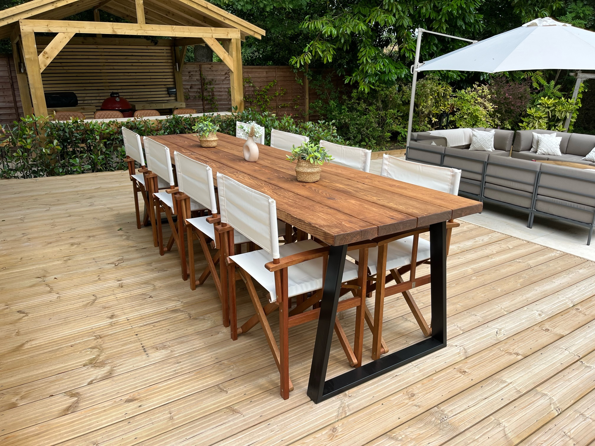 Handmade Outdoor Hardwood Table Outdoor Folding Picnic Table Build Plans Houseful Of Handmade