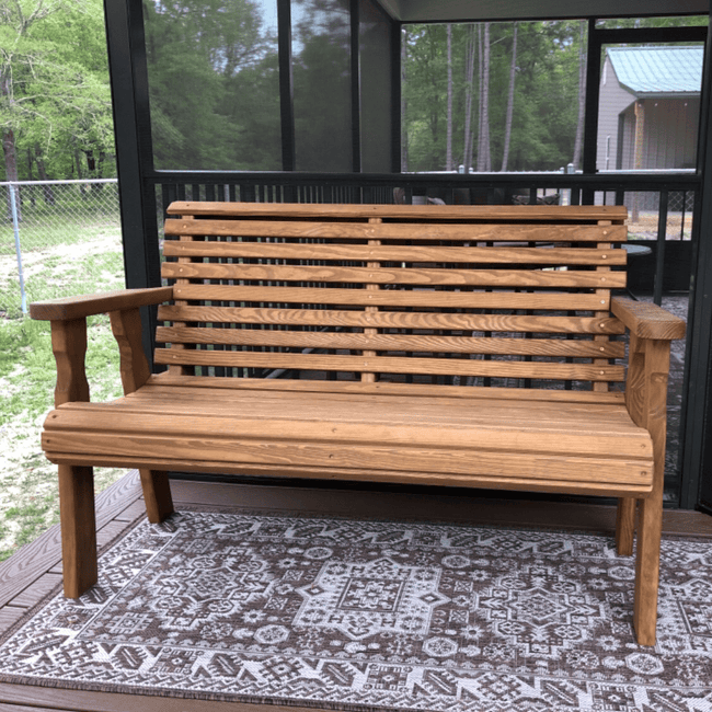 Handmade Wooden Garden Benches