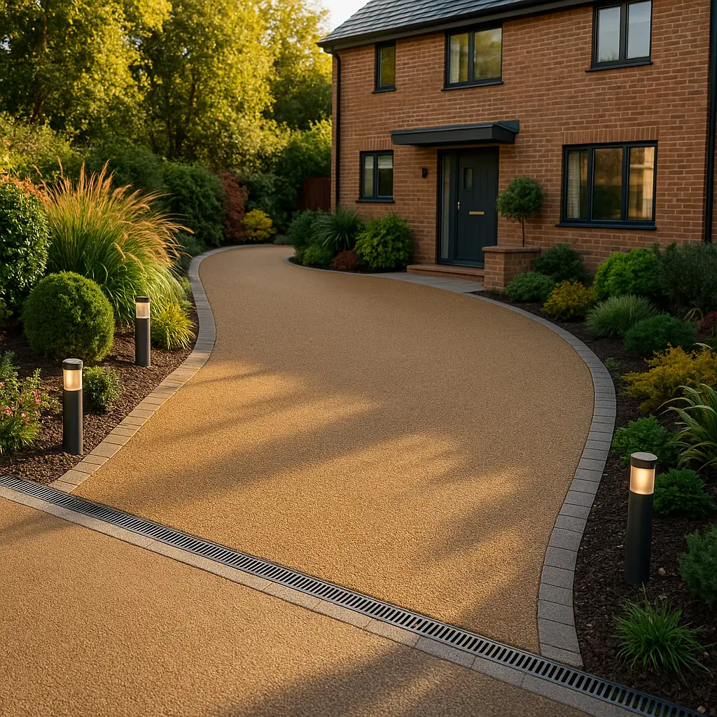 Ideas for Sloped Driveways | Maybury Landscaping