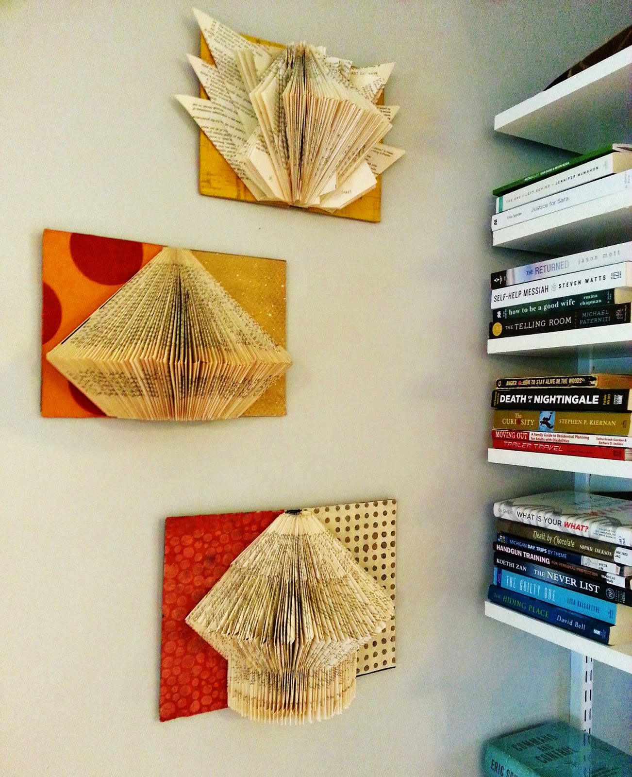 Kelli Nina Perkins: Folded Book Art