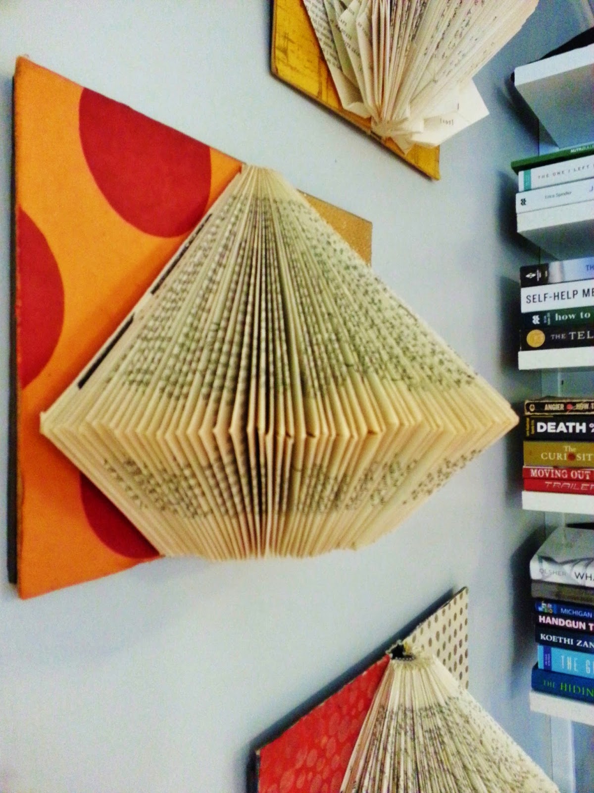 Kelli Nina Perkins: Folded Book Art
