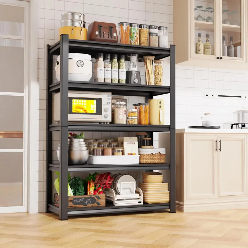 Kitchen Storage Amazon Iron Rack VEVOR Tier Fruit Basket, Countertop Fruits Vegetable Bowl With Banana Hangers,