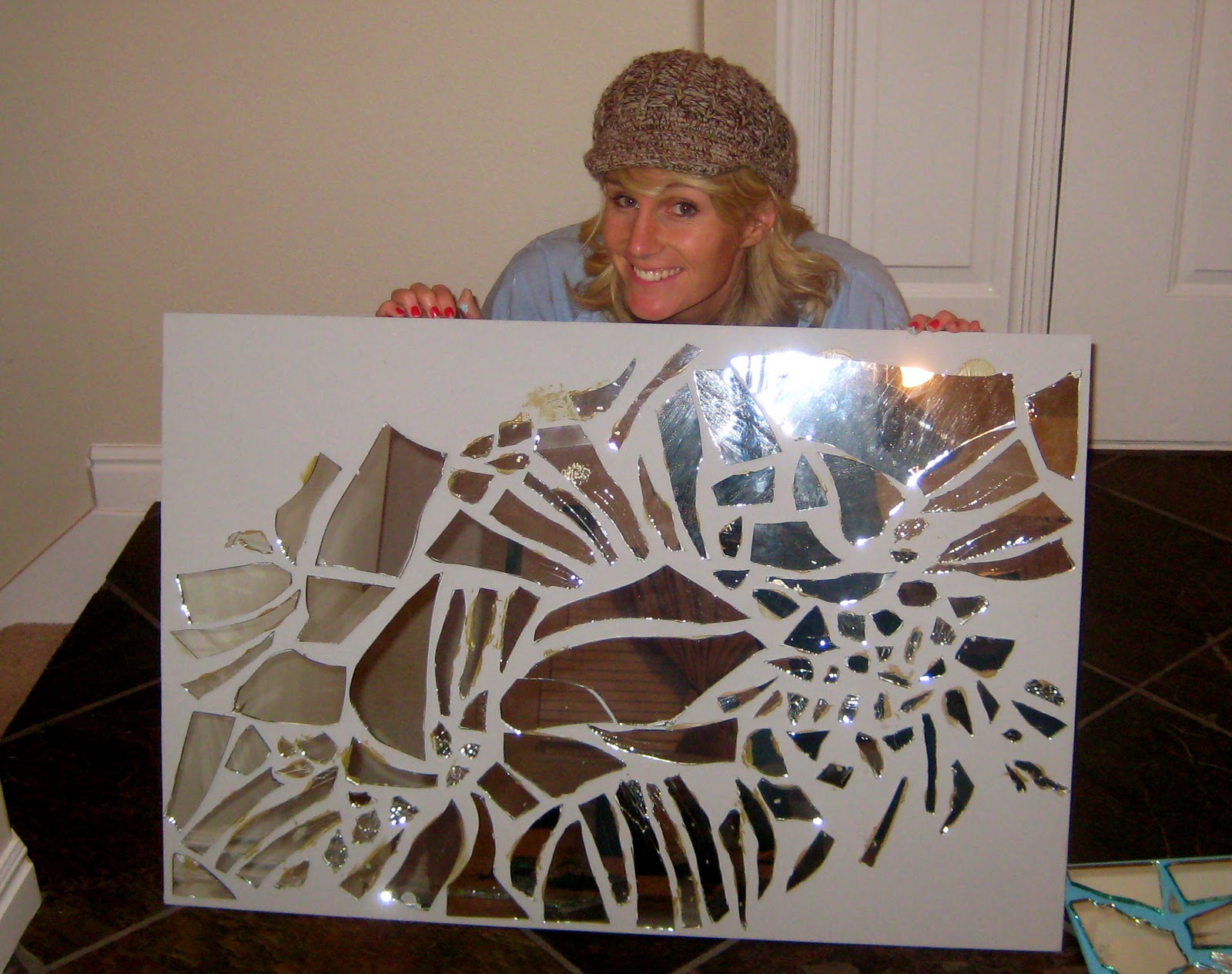 Life of Tracy: Broken Mirror Art