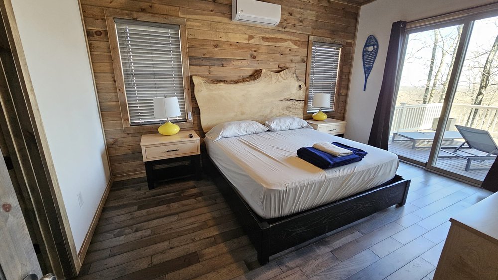 Live Edge Slab Headboard — EZ Mountain Rustic Furniture