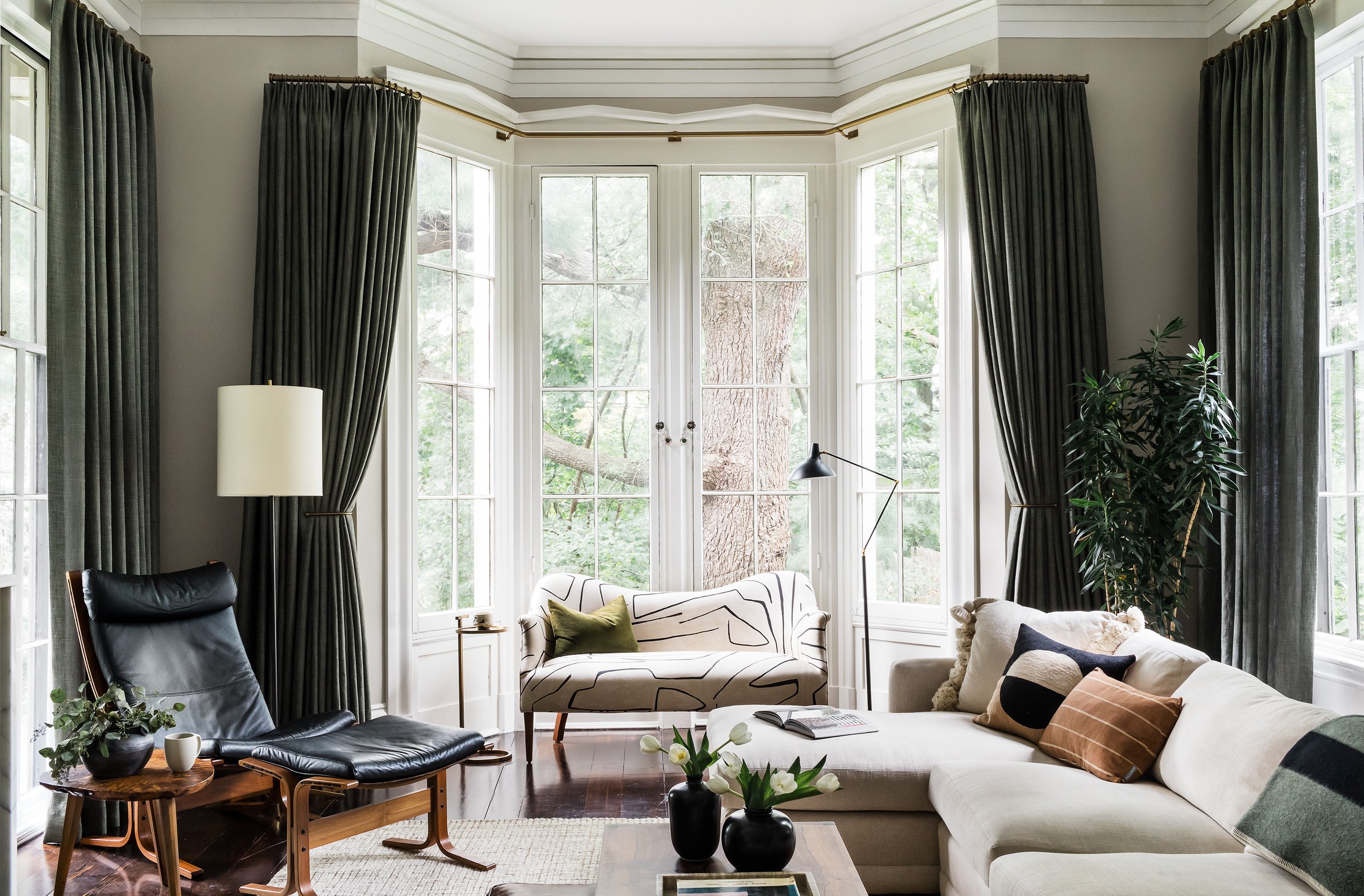 Living Room Curtains: Ideas & Tips I Shop Modern & Traditional