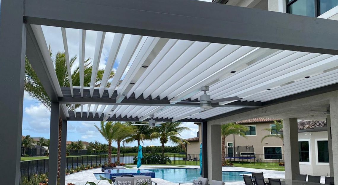 Louvered Roof Systems - Awning Works Inc.