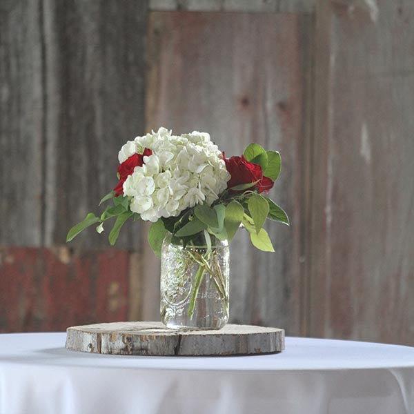 Mason Jar Arrangements: Simple Sola Centerpieces – WoodFlowers.com