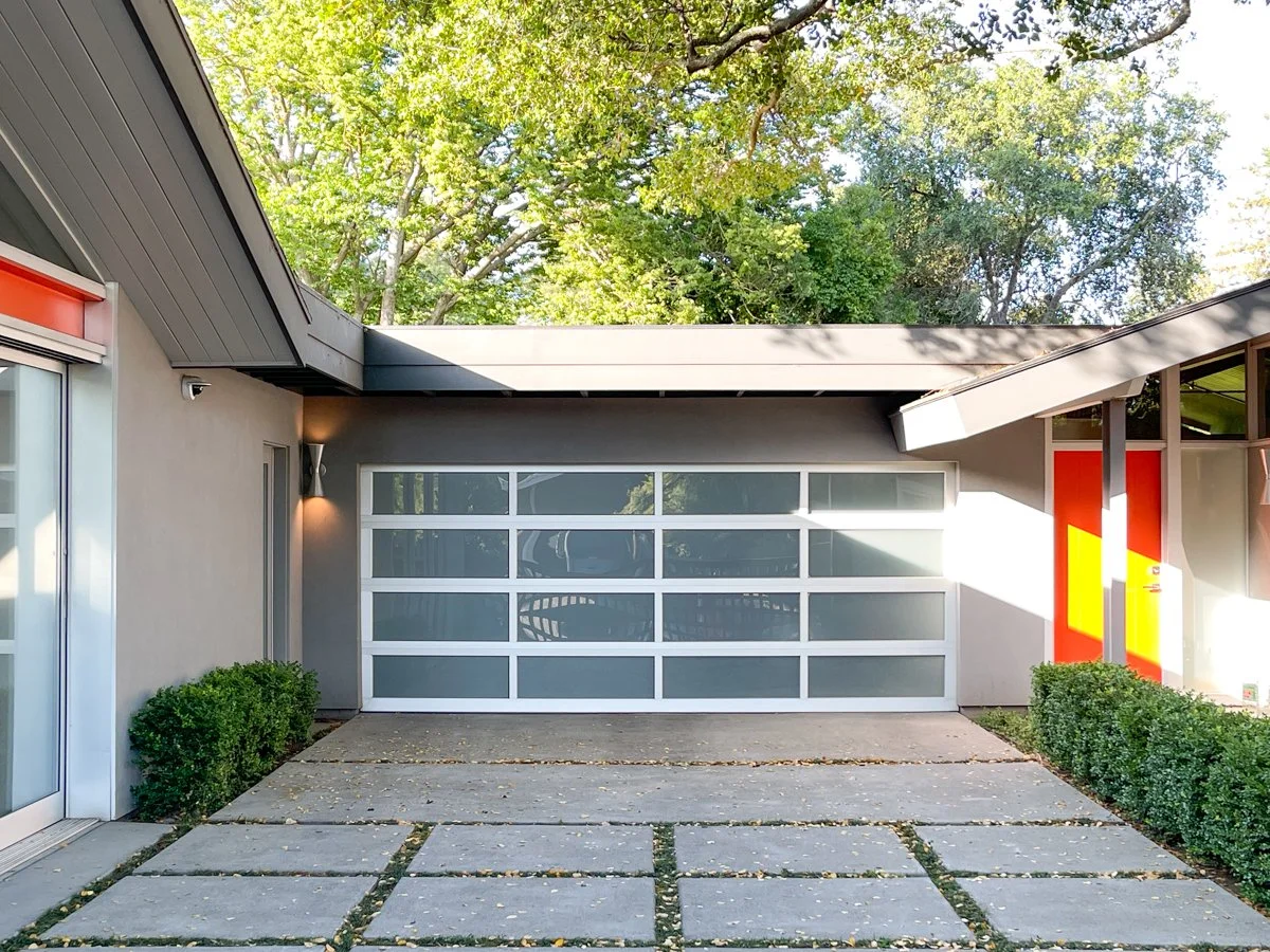 Mid Century Modern Driveways — Scott R. Kline