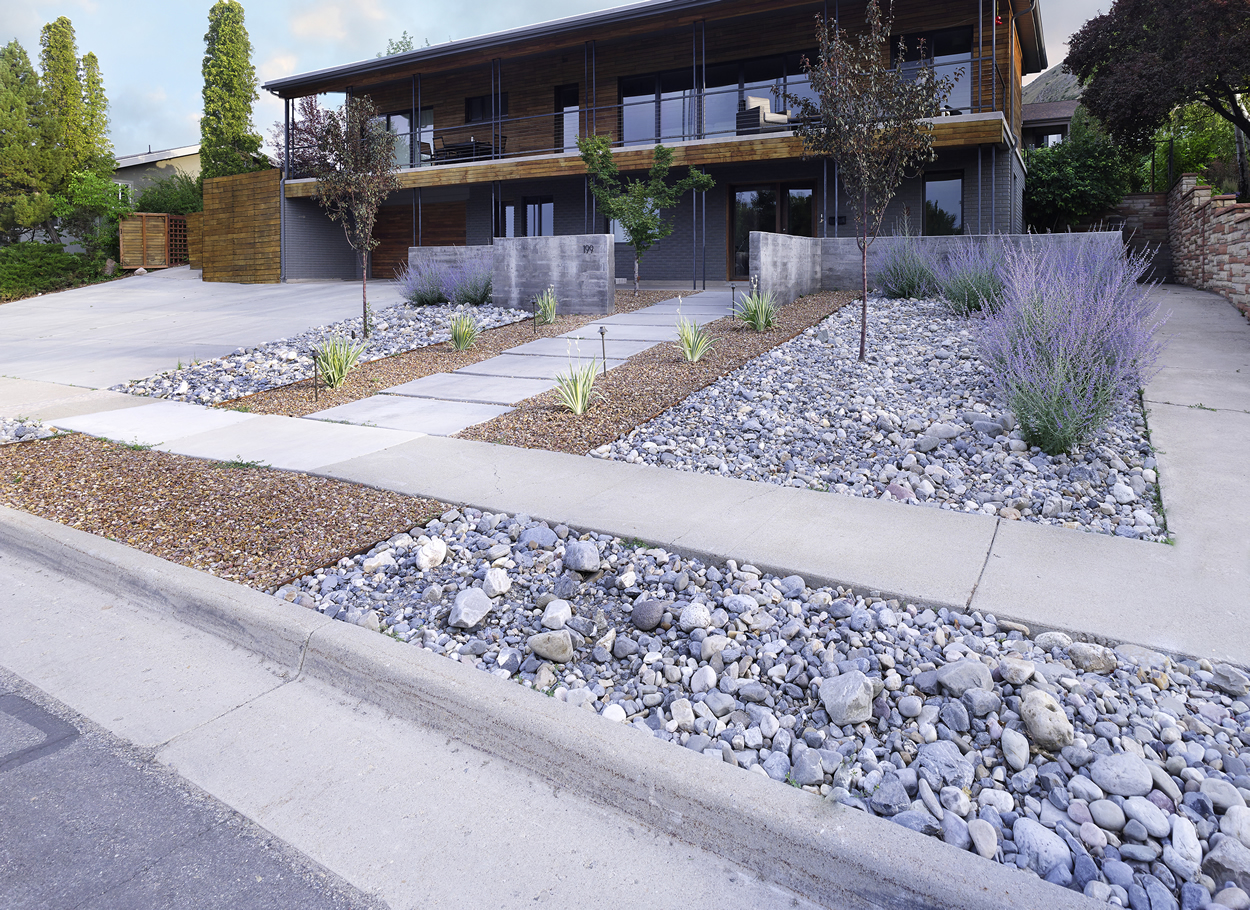 Mid Century Modern Hardscape & Landscaping Ideas Project — Platinum