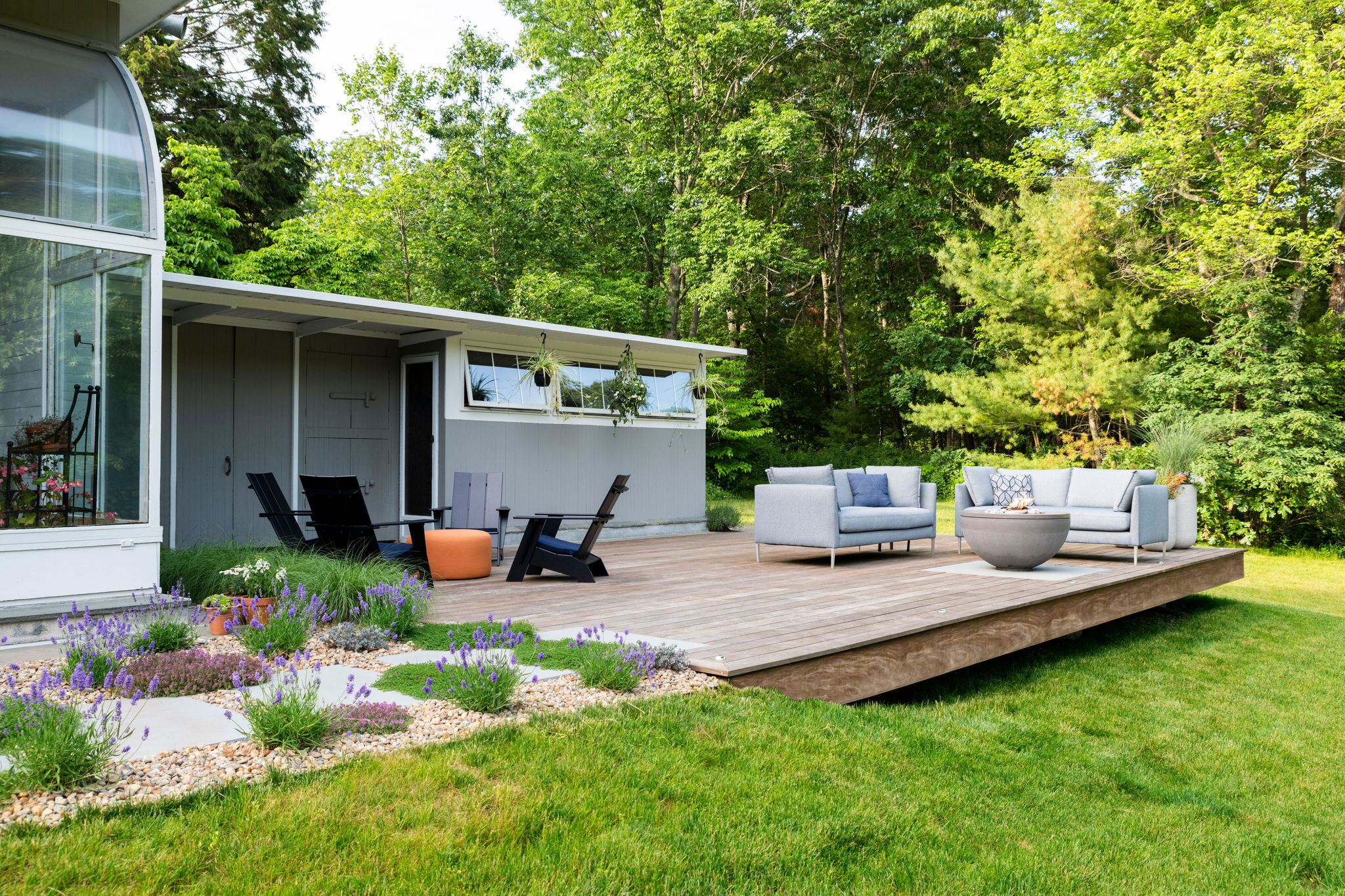 Mid-Century Modern Landscape Design | Ecological Restoration & Outdoor Living — Inge Daniels Design | Landscape Architecture and Design | Boston and Metrowest