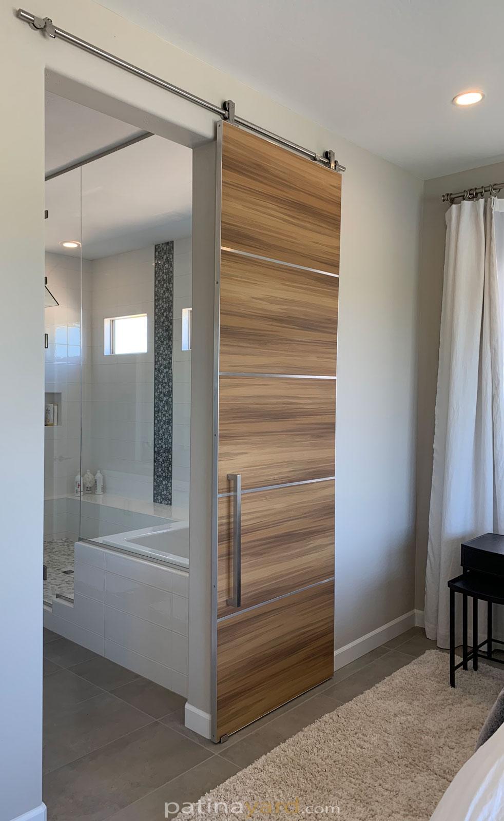 Modern Barn Doors - Custom Metal and Glass Doors and Furniture
