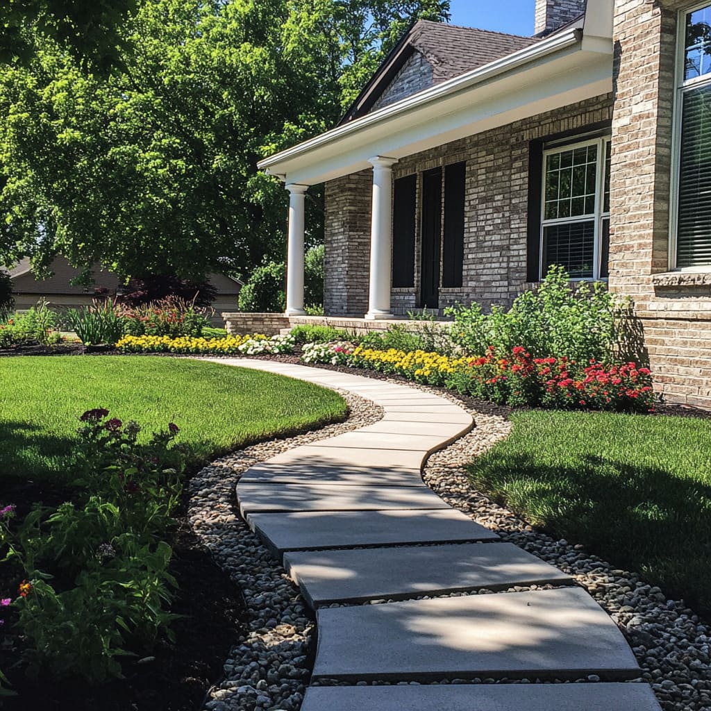 Modern Stone Walkway Ideas: Creative Garden Pathway Designs
