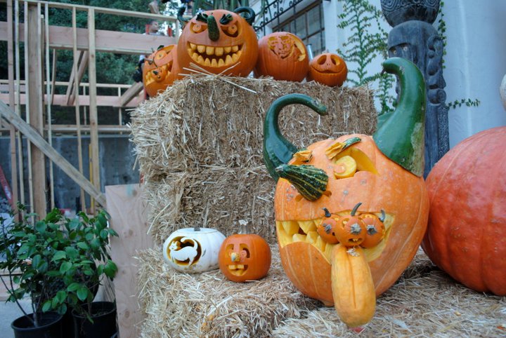 NICK PETRONZIO SCULPTURE: Halloween Pumpkin Carvings