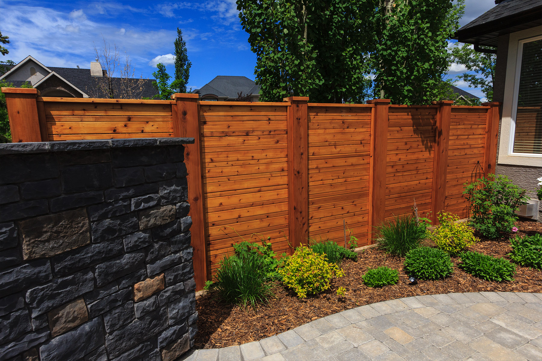 Outdoor Privacy Screens Photos - The Landscape Artist - Calgary
