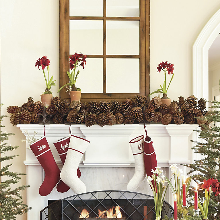 Pinecone Garland | Holiday Accessories | Ballard Designs